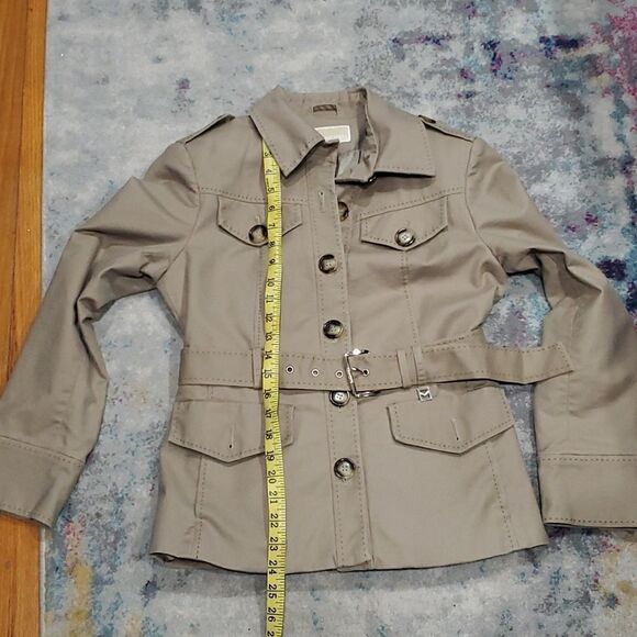 Michael Kors Utility or Field Jacket in Tan Size S - Picture 9 of 13